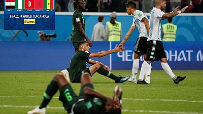 World Cup 2018: Nigeria eliminated by late Argentina strike
