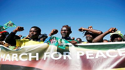 Zimbabwe's political parties pledge to hold peaceful rallies