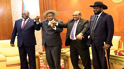 South Sudan rivals sign peace deal, effective after 72 hours