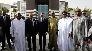 Mini-sommet des pays du G5 Sahel avec Macron en Mauritanie