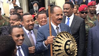 Photos: Eritrea president honoured by Ethiopia's Oromia region