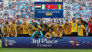 Russia 2018 third-place match: Belgium (2) England (0)