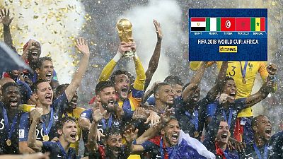 African leaders congratulate France on 2018 FIFA World Cup triumph