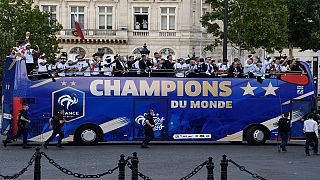 'Les Bleus' come home after World Cup win