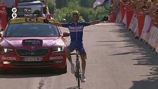 Tour de France : Alaphilippe s'offre la dixième étape, première victoire française
