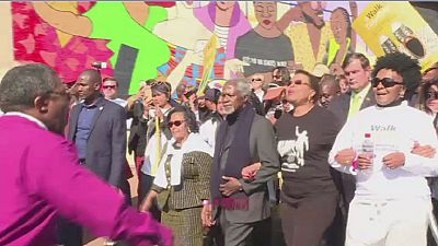Afrique du sud : marche en hommage au "long chemin vers la liberté" de Nelson Mandela