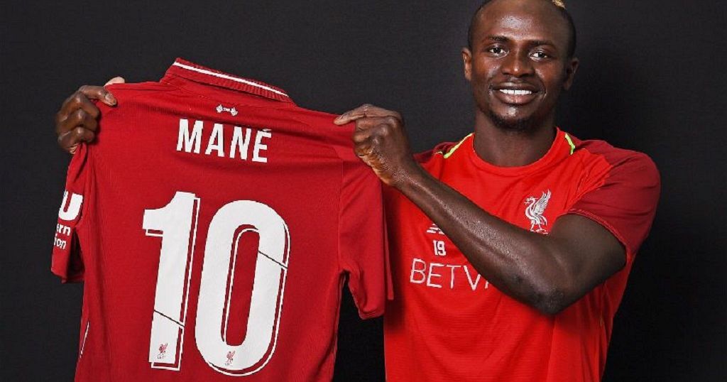 Senegal s Sadio Mane Handed Famous Number 10 Jersey At Liverpool 