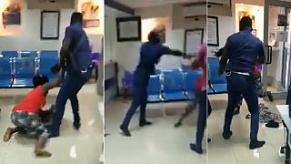 Outrage in Ghana over viral video of police assault on woman
