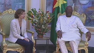 Burkina Faso : Florence Parly reçue par Kaboré