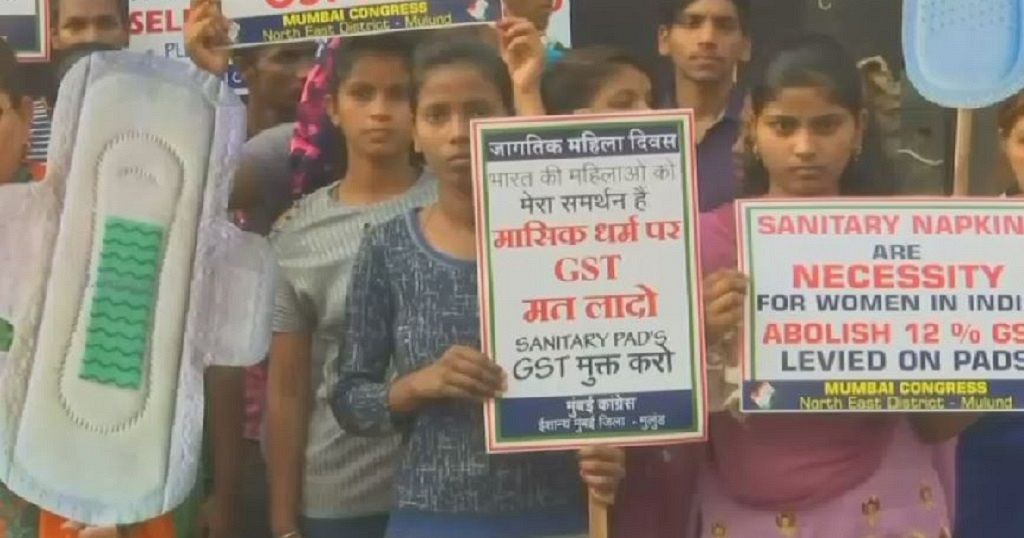 India huge relief for girls as officials scrap tax on sanitary pads Africanews