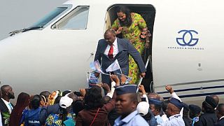 Thousands welcome DR Congo opposition leader Bemba
