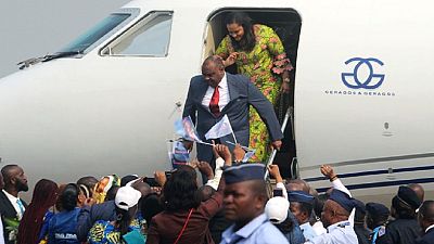 Thousands welcome DR Congo opposition leader Bemba