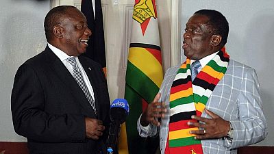 Ramaphosa appeals to Zimbabweans to accept election results