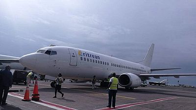 Premier vol d'Eritrean Airlines vers l'Éthiopie