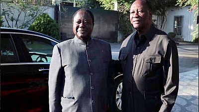Après ses mesures, Alassane Ouattara rencontre Bédié