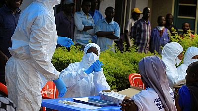 DRC Ebola crisis: Health workers vaccinated