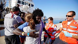 Après un sauvetage en Méditerrannée, un migrant soudanais aspire à une vie meilleure