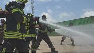 Mogadishu firefighters are volunteers working pro bono