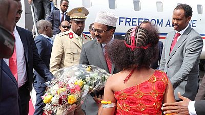 Somalia president in Djibouti for talks amid diplomatic tension