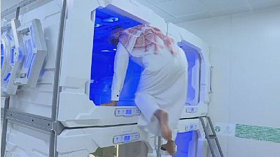 Mecca: 'nap pods' for rest during Hajj