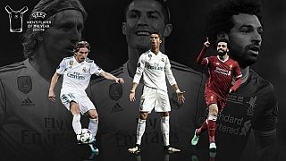 Ronaldo, Modric et Salah dans la dernière ligne droite du joueur UEFA