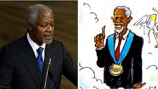 The Kofi Annan effect: Cartoonists worldwide celebrate a keen 'patron'