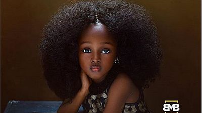 Cette Nigériane est considérée comme la "plus belle petite fille" au monde