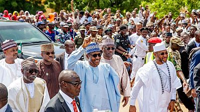 Photos: Buhari tells Nigerians to 'rise above personal' interest in Eid-ul Adha message