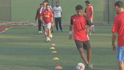 Egypt's first football team with cerebral palsy