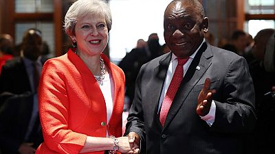 Video: Theresa May dances in South Africa, says UK supports land reform