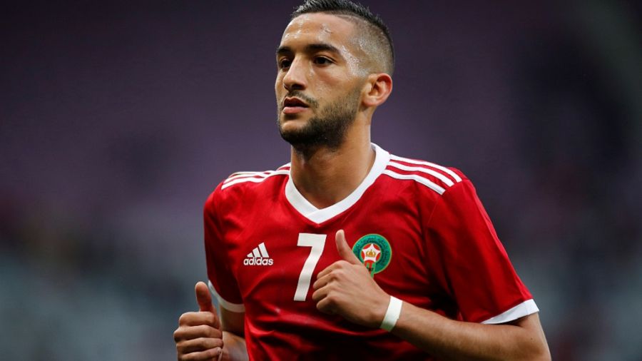 Morocco's Hakim Ziyech named best footballer in Dutch league