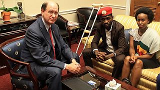 Bobi Wine meets U.S. congressman, to petition Trump to stop funding Uganda army