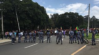 Addis Ababa at standstill as Ethiopians protest deadly violence