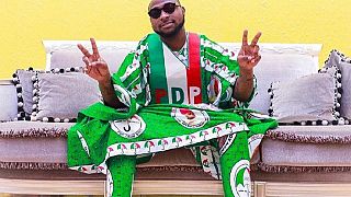 Nigeria's Davido campaigns for opposition PDP