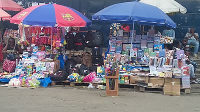Photos: Congo Pointe Noire's roadside bookshops as schools reopen