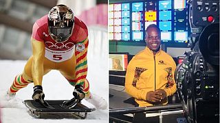 Tracks to studios: Ghana's skeleton athlete hosts Olympic show