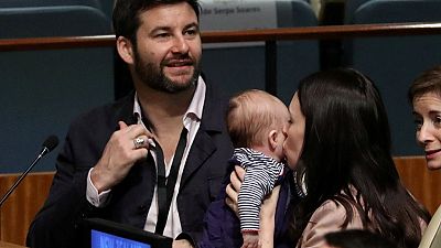 [Photos] La Première ministre néo-zélandaise et son bébé créent le buzz à l'ONU