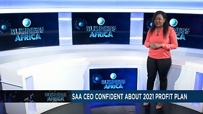 South African Airways CEO confident in 2021 profit plan [Business Africa]