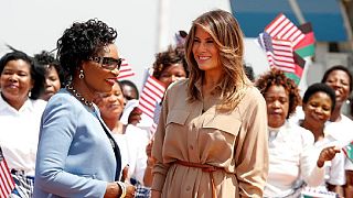 Melania in Malawi, second stop of her solo African tour