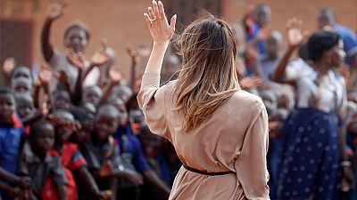 Melania Trump est arrivée au Kenya, 3e étape de sa tournée africaine