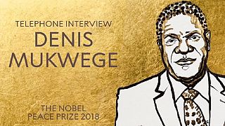 Mukwege was operating when Nobel Prize news reached him