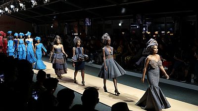 Défilé afro-asiatique à la fashion week de Johannesburg