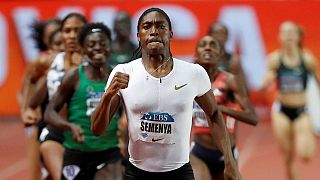 Athlétisme - IAAF : LeBron James se tient au côté de Caster Semenya
