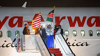 Historic Kenya Airways direct flight to U.S. arrives in New York