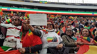 Ethiopian colours, Oromo buzz as Frankfurt welcomes Abiy