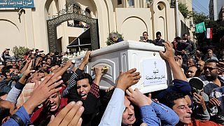 Security tight ahead of funerals for Egyptian Christians killed by gunmen