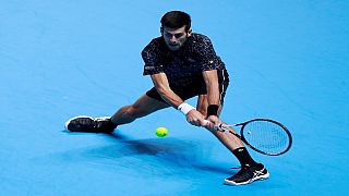 Djokovic stuns Zverev at ATP finals