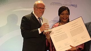 Liberian Nobel Peace laureate awarded 2018 Bonn democracy prize