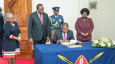 Photos: Kenya, Mozambique sign visa waiver agreement