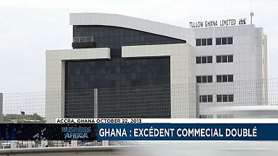 Ghana:Trade surplus more than doubles